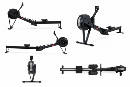 Rudergerät airrower ff-Blackline PRO für 6 Monate