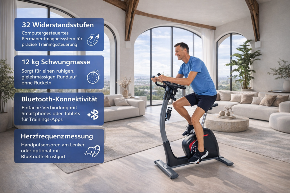 Miet-ecobike fl19 Ergometer für 6 Monate