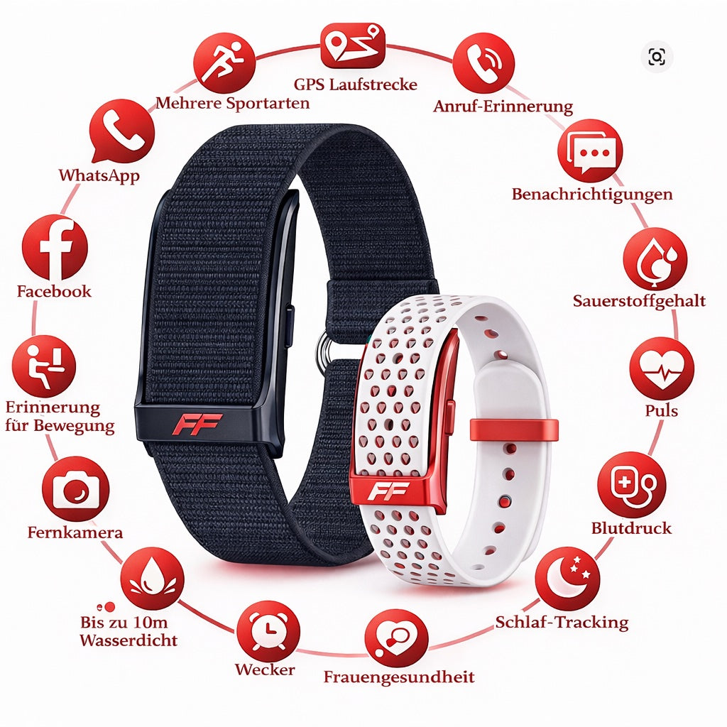 Fitness Smartband Schweiz – Smarty FormulaFit INZONE VITALTRACK