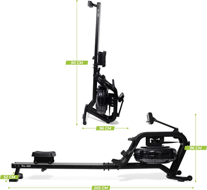 Rudergerät speedrower vf-Blackline Water Rower 1000 für 6 Monate
